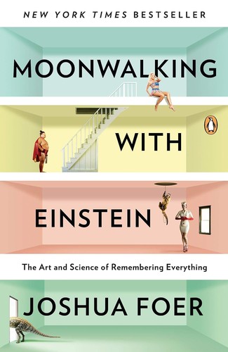 Moonwalking with Einstein by Joshua Foer book cover