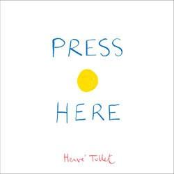 Press Here by Hervé Tullet book cover