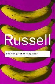 The Conquest of Happiness by Bertrand Russell book cover