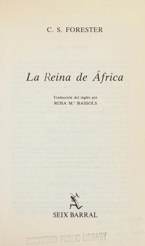 The African Queen by C.S. Forester book cover