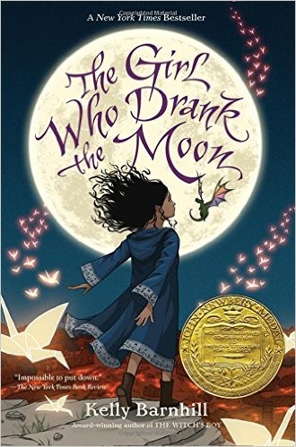 The Girl Who Drank the Moon by Kelly Barnhill book cover
