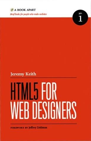 HTML5 for Web Designers by Jeremy Keith book cover