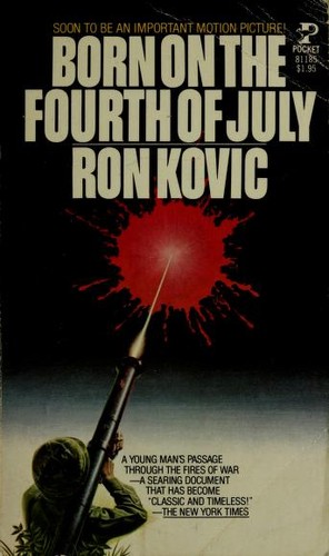 Born on the Fourth of July by Ron Kovic book cover