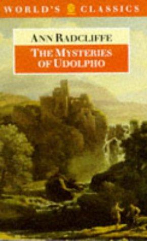 The Mysteries of Udolpho by Ann Radcliffe book cover