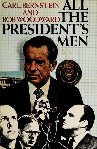 All the President's Men by Bob Woodward and Carl Bernstein book cover