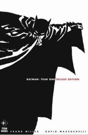 Batman by Frank Miller book cover