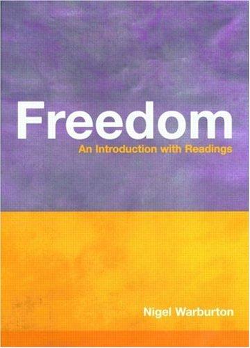 Freedom: An Introduction by Nigel Warburton book cover