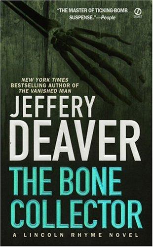 The Bone Collector by Jeffery Deaver book cover