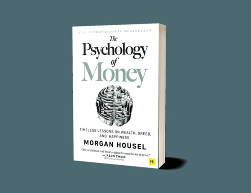 The Psychology of Money: Timeless lessons on wealth, greed, and happiness by Morgan Housel book cover