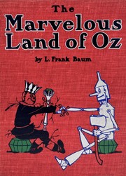 The Marvelous Land of Oz by L. Frank Baum book cover