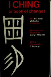 I Ching by Carl Gustav Jung book cover