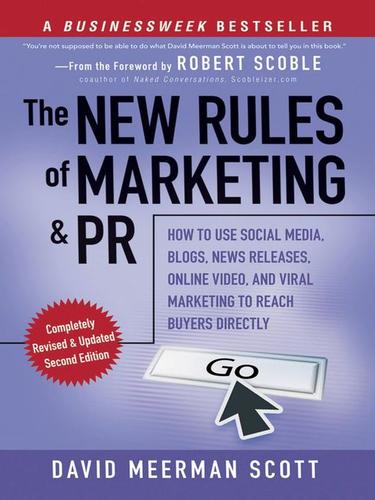The New Rules of Marketing and PR by David Meerman Scott book cover