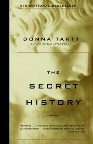 The Secret History by Donna Tartt book cover