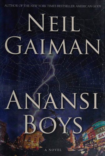Anansi Boys by Neil Gaiman book cover