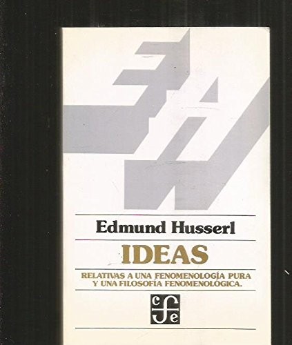 Ideas: General Introduction to Pure Phenomenology by Edmund Husserl book cover