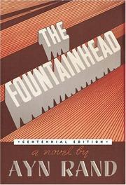 The Fountainhead by Ayn Rand book cover