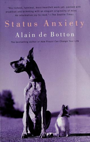 Status Anxiety by Alain de Botton book cover
