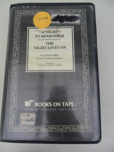 A Night to Remember by Walter Lord book cover