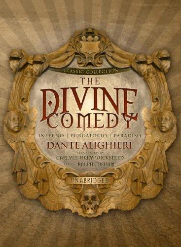The Divine Comedy by Dante Alighieri book cover