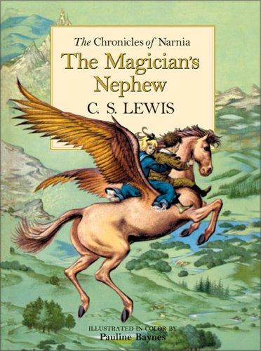 The Magician's Nephew by C.S. Lewis book cover