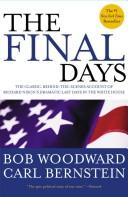 The Final Days by Bob Woodward and Carl Bernstein book cover