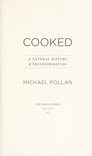 Cooked: A Natural History of Transformation by Michael Pollan book cover