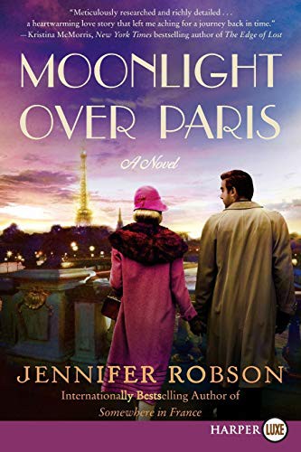 Moonlight Over Paris by Jennifer Robson book cover