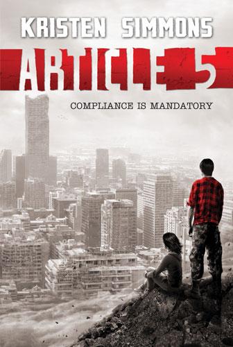 Article 5 by Kristen Simmons book cover