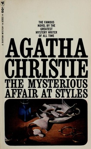The Mysterious Affair at Styles by Agatha Christie book cover