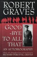 Goodbye to All That by Robert Graves book cover