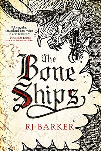 The Bone Ships by RJ Barker book cover