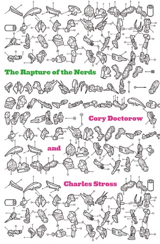 Rapture of the Nerds by Cory Doctorow and Charles Stross book cover