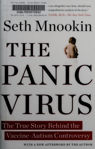 The Panic Virus: A True Story of Medicine, Science, and Fear by Seth Mnookin book cover