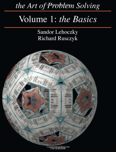 The Art of Problem Solving, Vol. 1: The Basics by Sandor Lehoczky, Richard Rusczyk book cover