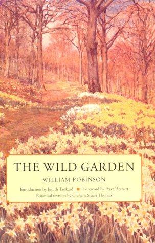 The Wild Garden by William Robinson book cover
