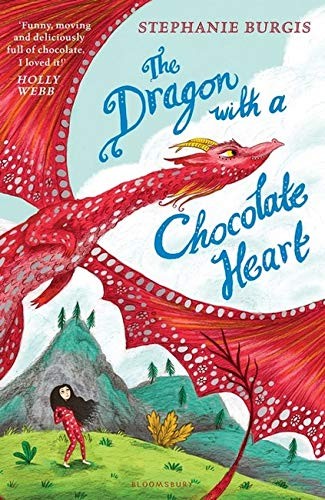 The Dragon with a Chocolate Heart by Stephanie Burgis book cover