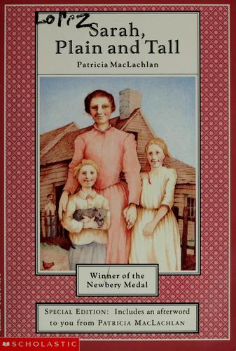 Sarah, Plain and Tall by Patricia McLachlan book cover