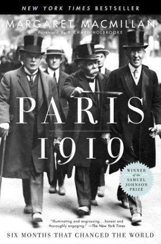 Paris 1919: Six Months That Changed the World by Margaret MacMillan book cover