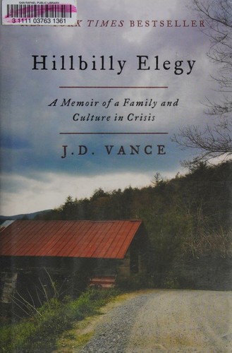 Hillbilly Elegy by J.D. Vance book cover