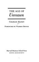 The Age of Unreason by Charles Handy book cover