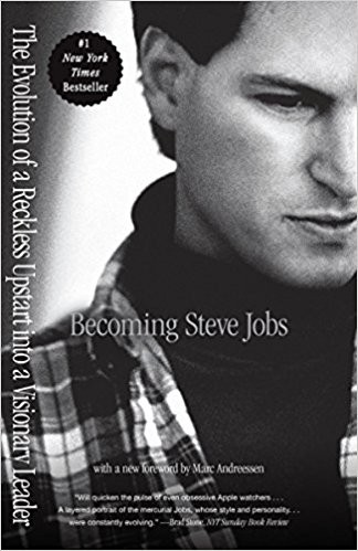Becoming Steve Jobs: The Evolution of a Reckless Upstart into a Visionary Leader by Brent Schlender and Rick Tetzeli book cover