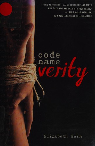 Code Name Verity by Elizabeth Wein book cover