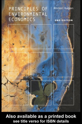 Principles of Environmental Economics by AHMED M. HUSSEN book cover