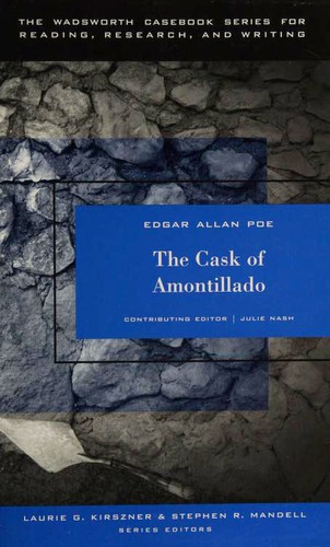 The Cask of Amontillado by Edgar Allan Poe book cover