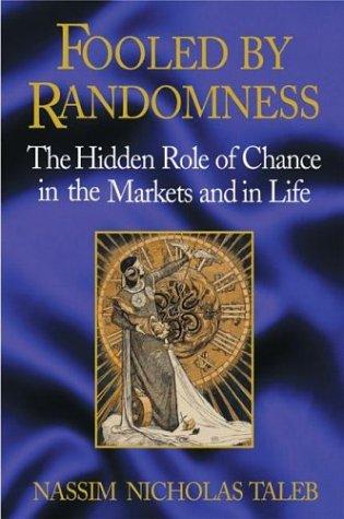 Fooled by Randomness by Nassim Nicholas Taleb book cover