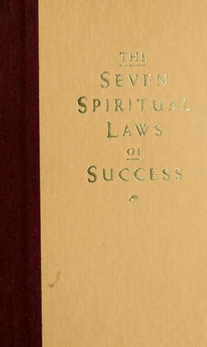 The Seven Spiritual Laws of Success by Deepak Chopra book cover