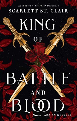 King of Battle and Blood by Scarlett St. Clair book cover