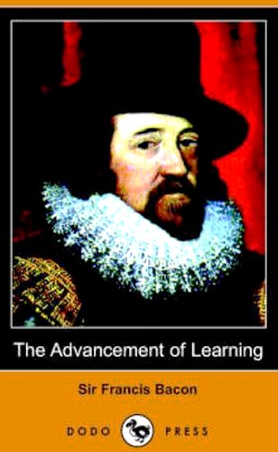 The Advancement of Learning by Francis Bacon book cover