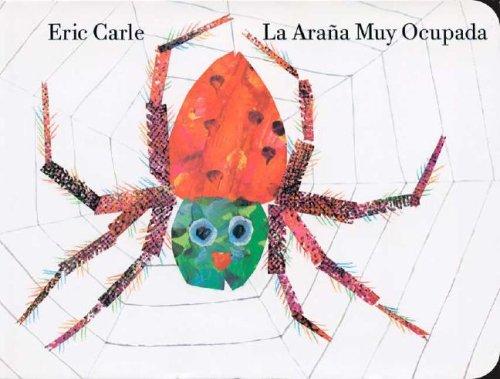 The Very Busy Spider by Eric Carle book cover