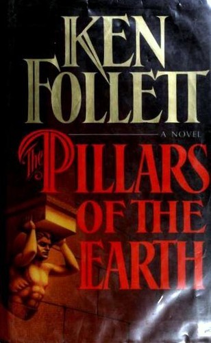 Pillars of the Earth by Ken Follett book cover